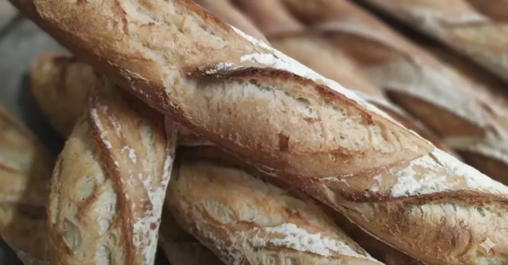 Plusieurs baguettes de pain
