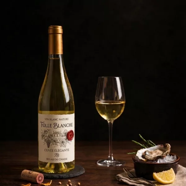 Bouteille de Vin blanc - Folle Blanche